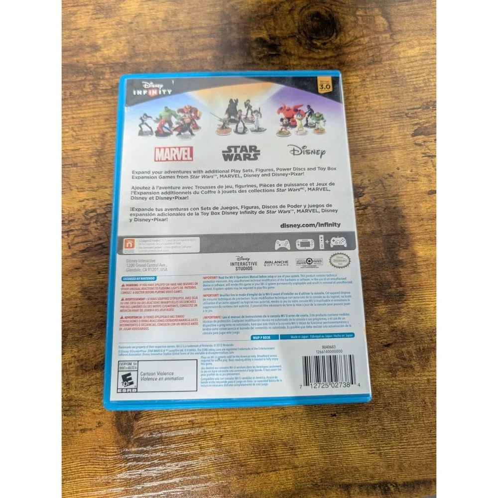 Disney Infinity (3.0 Edition) (Nintendo Wii U, 2015)
